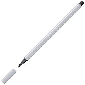 Marker fibrowy premium - STABILO Pen 68 - 1 szt. - jasnoszary